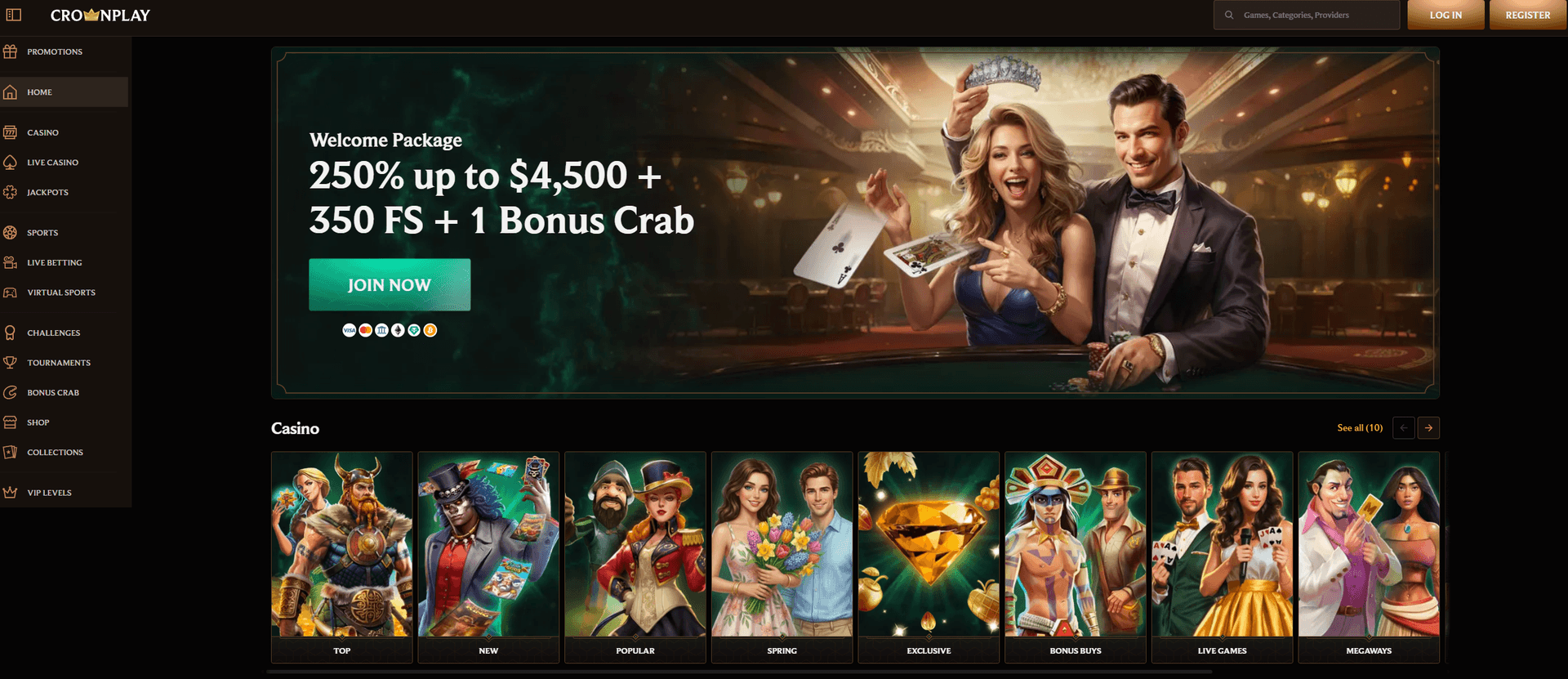 CrownPlay Casino ohne deutsche Lizenz